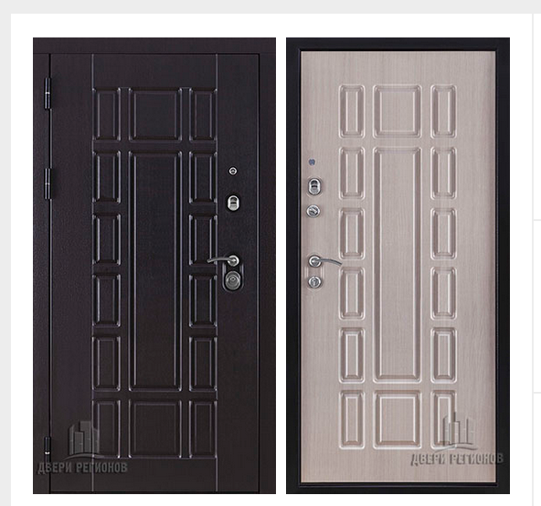 Дверь входная Консул NEW, цвет венге, панель - консул new цвет дуб светлый пвх