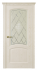 Межкомнатная дверь Корсика (ст.лана)  Белый жемчуг