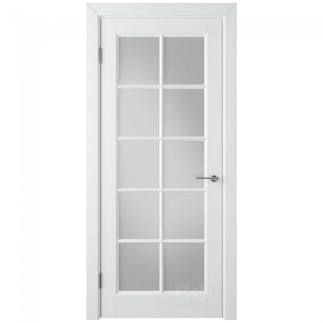 Межкомнатная дверь Гланта 57 ДО Polar Белое сатин Межкомнатная дверь Гланта 57 ДО Polar Белое сатин