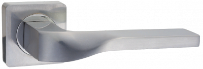 Ручка дверная "ЭННИО", никель матовый