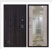 Дверь входная Консул NEW Z, цвет венге, панель - консул new z цвет дуб светлый пвх с зеркалом