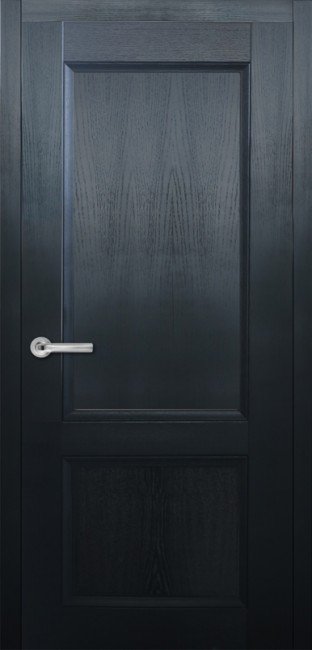 Дверь Шпон дуба 33.23 ДГ 21- 9 (Эмаль черная) Дверь Шпон дуба 33.23 ДГ 21- 9 (Эмаль черная)