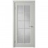 Межкомнатная дверь Гланта 57 ДО Cotton Белое сатин