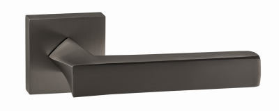 Ручка дверная "Равенна", матовый черный никель