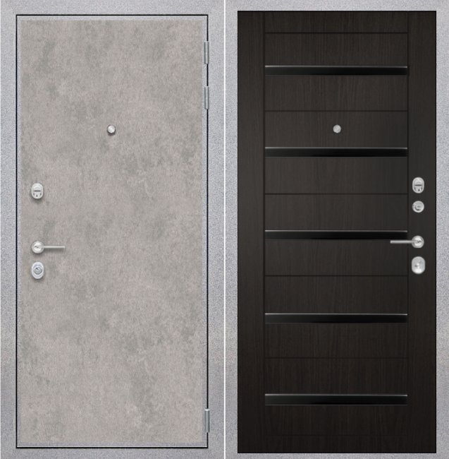 Дверь ZMD Лофт бетон SB Венге Дверь ZMD Лофт бетон SB Венге