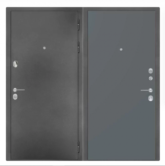 Дверь ZMD Премиум SB Гладкая Титан Дверь ZMD Премиум SB Гладкая Титан