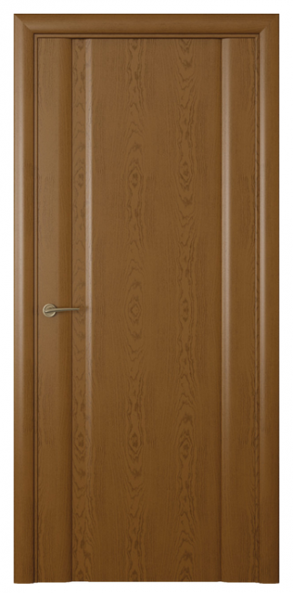 Межкомнатная дверь Океан Шторм 1 (глухая)  Дуб шоколад