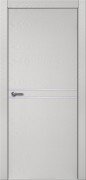 Дверь Шпон дуба 706 ДГ 21- 9 (Эмаль светло-серая по шпону)