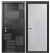 Дверь Luxor-47 - ФЛ-256 (10мм, бетон снежный)