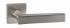 Ручка дверная "Равенна", никель супер матовый