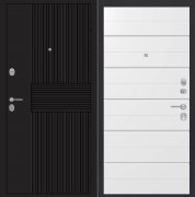 Дверь ZMD Черный кварц Лайн Сноу