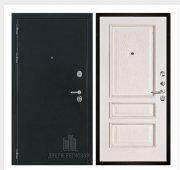 Дверь входная Президент Х7, цвет хамелеон антик, панель -  вена цвет белая патина