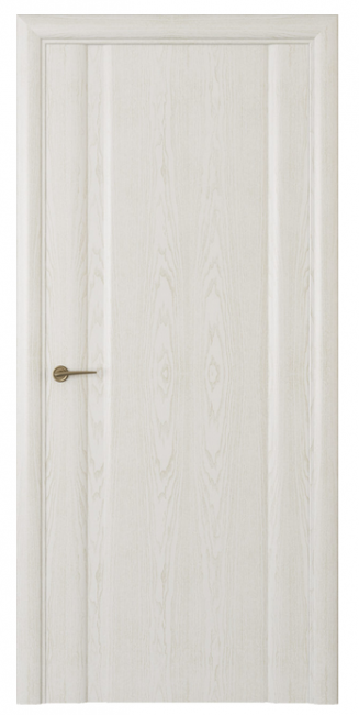 Межкомнатная дверь Океан Шторм 1 (глухая)  Ясень белоснежный