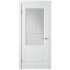 Межкомнатная дверь Доррен 58 ДО Polar Белое сатин грав. Межкомнатная дверь Доррен 58 ДО Polar Белое сатин грав.