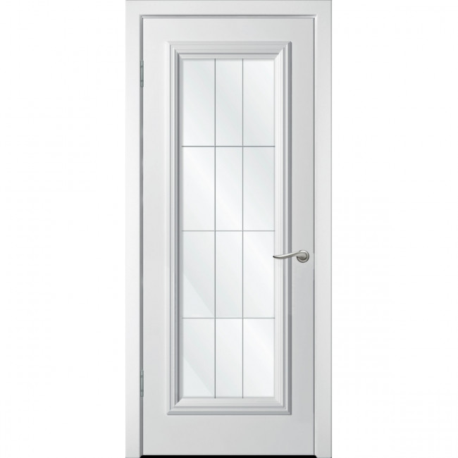 Межкомнатная дверь Этюд белая эмаль ДО