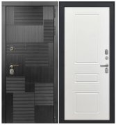 Дверь Luxor-47 - ФЛ-707 (10мм, белый софт)