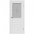 Межкомнатная дверь Честер ДО (Белая эмаль)