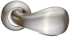 Ручка дверная "Сильвия", никель матовый Ручка дверная "Сильвия", никель матовый