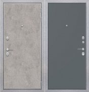 Дверь ZMD Лофт бетон Гладкая Титан