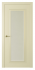Межкомнатная дверь Mадрид 1 (ст.белое матовое)  Эмаль шампань