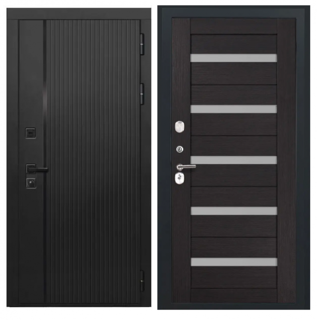 Дверь Luxor-45 СБ-1 (16мм, венге) Дверь Luxor-45 СБ-1 (16мм, венге)