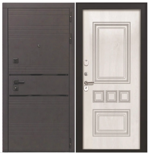 Входная дверь Luxor - 43 - фл-608 винорит white Входная дверь Luxor - 43 - фл-608 винорит white