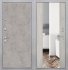 Дверь ZMD Лофт бетон Зеркало XXL Белая сосна Дверь ZMD Лофт бетон Зеркало XXL Белая сосна
