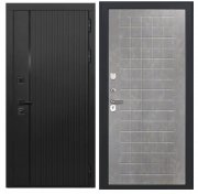 Дверь Luxor-45 ФЛ-256 (10мм, бетон пепельный)