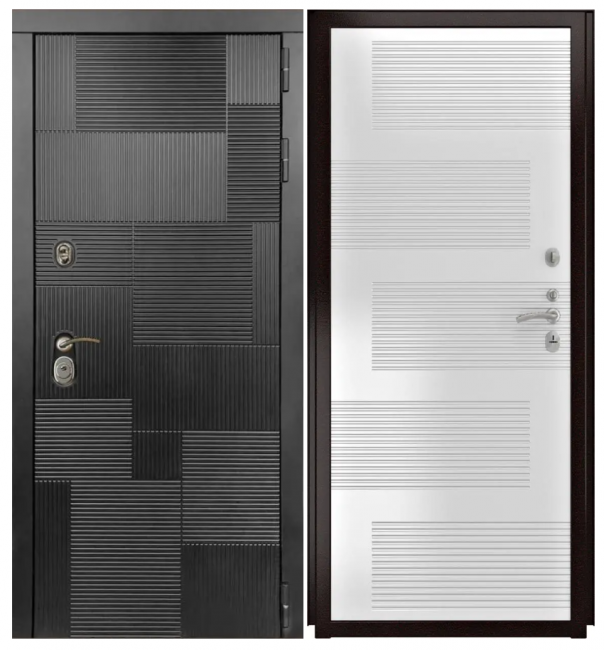 Дверь Luxor-47 - ФЛ-185 (10мм, ПВХ ясень белый) Дверь Luxor-47 - ФЛ-185 (10мм, ПВХ ясень белый)