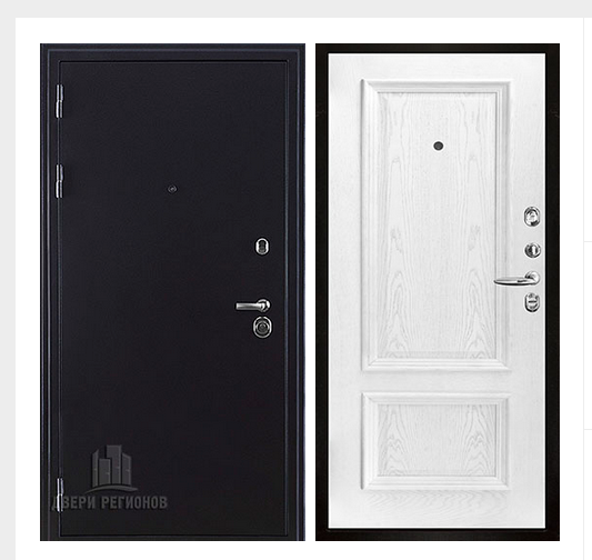 Дверь входная Колизей, цвет темное серебро антик, панель -  корсика цвет дуб perla