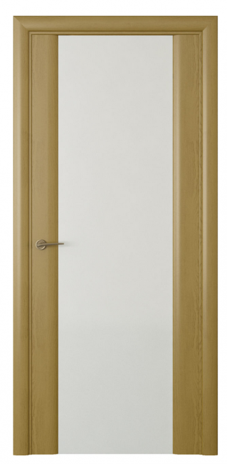 Межкомнатная дверь Океан Шторм 3 (ст.белое триплекс) Дуб золотой