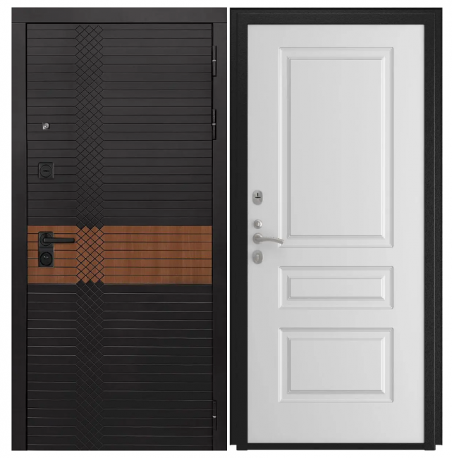 Дверь Luxor-49 - Эмаль L-2 (16мм, белая эмаль)