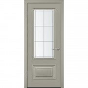 Межкомнатная дверь Симпл-2 светло-серая эмаль ДО Межкомнатная дверь Симпл-2 светло-серая эмаль ДО