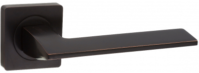 Ручка дверная "AL 531-02 ABB", бронза античная с патиной