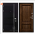 Дверь входная взломостойкая Сенатор Карбон, цвет черная мозаика, панель - корсика цвет дуб brandy Дверь входная взломостойкая Сенатор Карбон, цвет черная мозаика, панель - корсика цвет дуб brandy