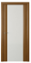 Межкомнатная дверь Океан Шторм 3 (ст.белое триплекс) Дуб шоколад
