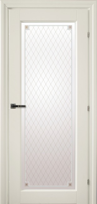 Дверь CPL 63.40 ДО 21- 9, стекло  Пико (Белый)
