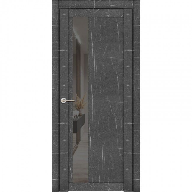 Межкомнатная дверь UniLine L 30004/1 ДО (Торос графит) Межкомнатная дверь UniLine L 30004/1 ДО (Торос графит)