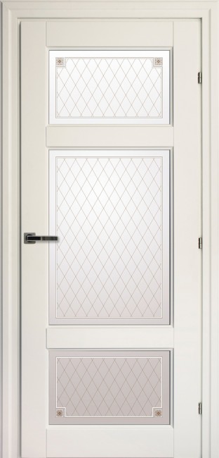 Дверь CPL 63.42 ДО 21- 9, стекло Пико (Белый) Дверь CPL 63.42 ДО 21- 9, стекло Пико (Белый)