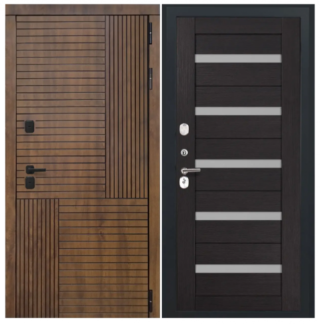 Дверь Авеста - СБ-1 (ст. белое, 16мм, венге) Дверь Авеста - СБ-1 (ст. белое, 16мм, венге)