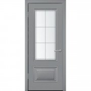 Межкомнатная дверь Симпл-2 серая эмаль ДО Межкомнатная дверь Симпл-2 серая эмаль ДО