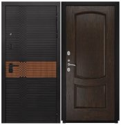 Дверь Luxor-49 - Лаура-2 (16мм, мореный дуб)