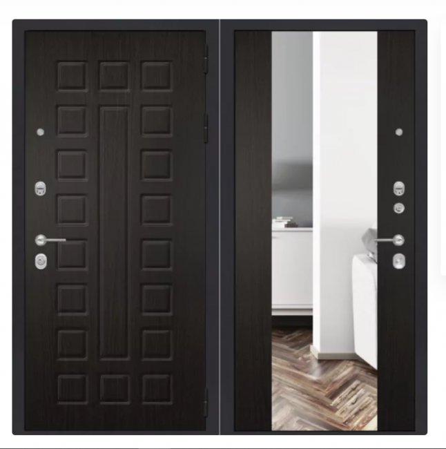 Дверь ZMD Премиум 183 Зеркало XXL Венге Дверь ZMD Премиум 183 Зеркало XXL Венге