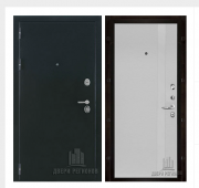 Дверь входная Президент Х7, цвет хамелеон антик, панель -  uno цвет chiaro (ral 9003)