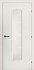 Дверь CPL 50.66 ДО 21- 9, стекло Сатин (Белый)