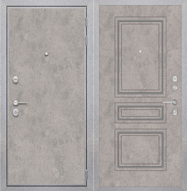 Дверь ZMD Лофт бетон Классика Дверь ZMD Лофт бетон Классика