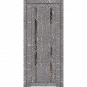 Межкомнатная дверь UniLine L 30006/1 ДО (Торос серый)