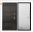 Дверь входная со сменными панелями Министр, цвет горький шоколад, панель - aurum цвет манхэттен гладкий