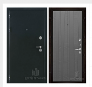 Дверь входная Президент Х7, цвет хамелеон антик, панель -  trend цвет grigio (ral 7015)