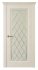 Межкомнатная дверь Лион (ст.ромб) Белый жемчуг